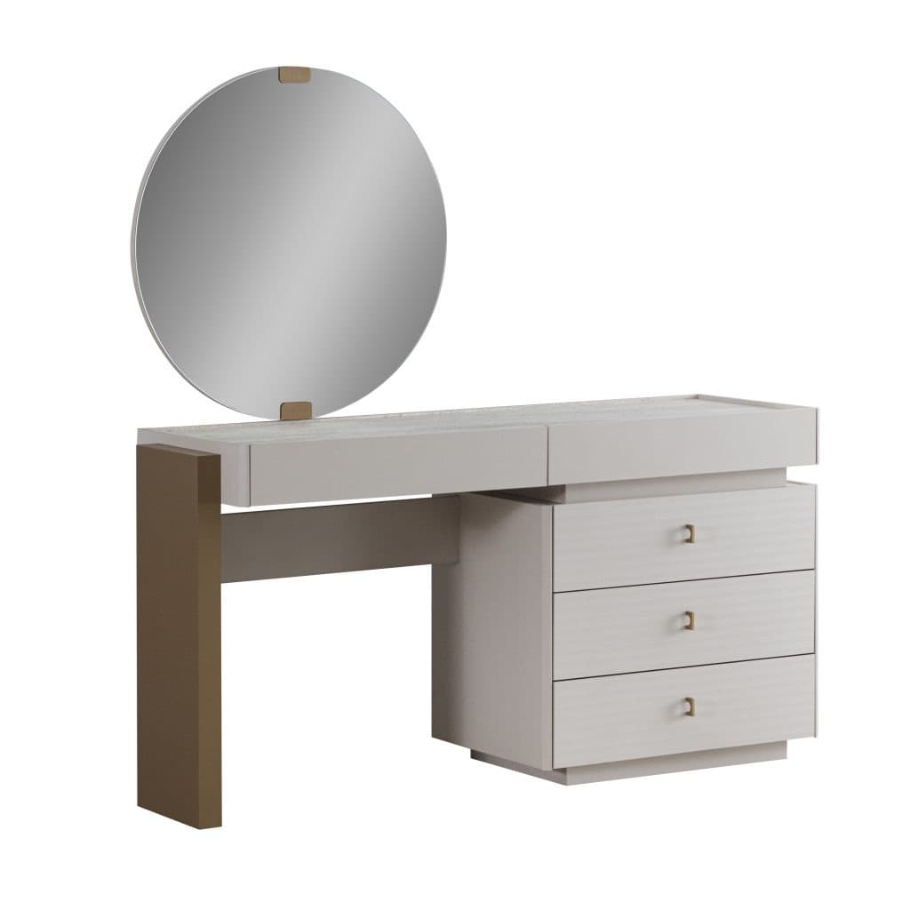 RENATA Dresser with Mirror Soft Close (Туалетный столик)